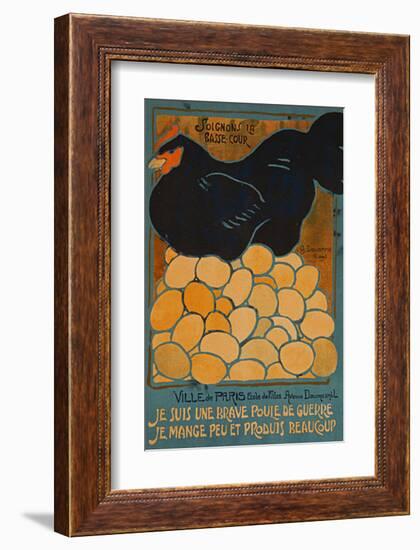 French Hen-Dovanne-Framed Art Print