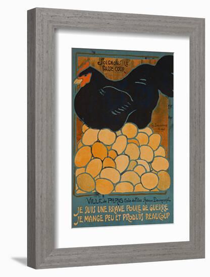 French Hen-Dovanne-Framed Art Print