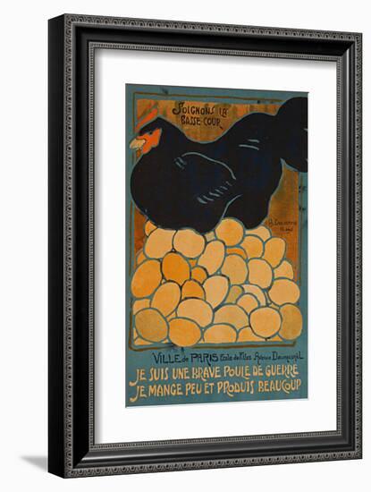 French Hen-Dovanne-Framed Art Print