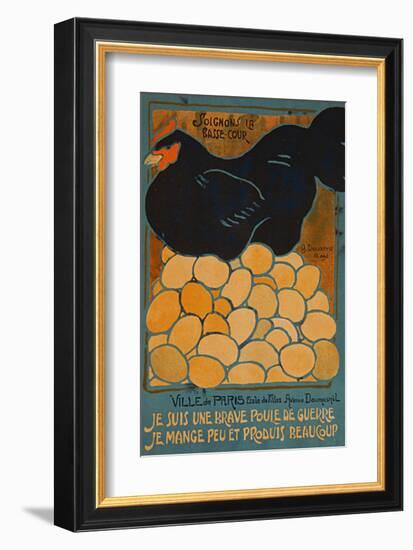 French Hen-Dovanne-Framed Art Print