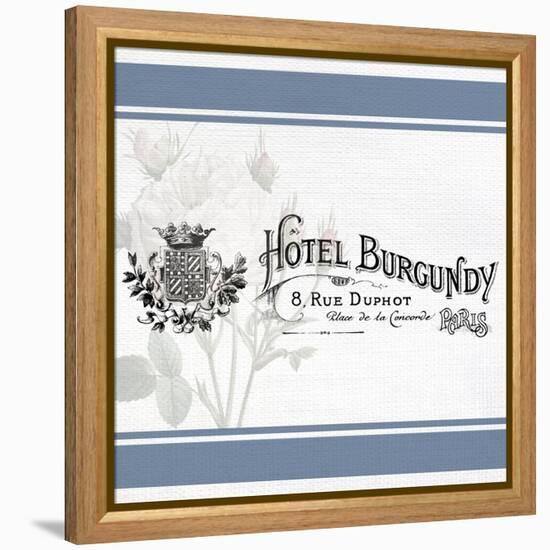 French Hotel 2-Kimberly Allen-Framed Stretched Canvas