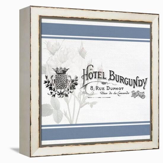 French Hotel 2-Kimberly Allen-Framed Stretched Canvas