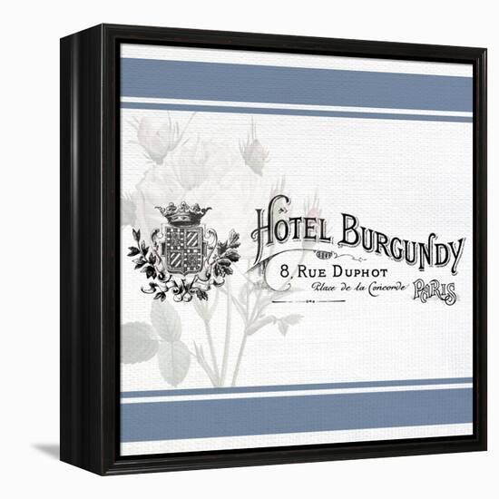 French Hotel 2-Kimberly Allen-Framed Stretched Canvas