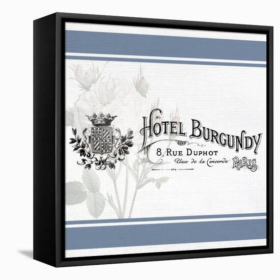 French Hotel 2-Kimberly Allen-Framed Stretched Canvas