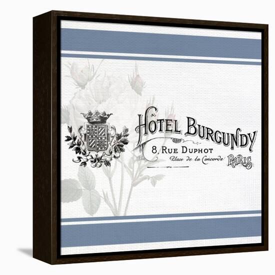 French Hotel 2-Kimberly Allen-Framed Stretched Canvas