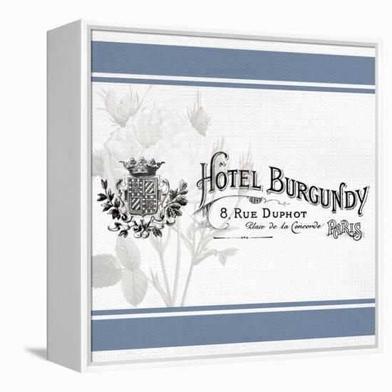 French Hotel 2-Kimberly Allen-Framed Stretched Canvas