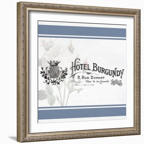 French Hotel 2-Kimberly Allen-Framed Art Print