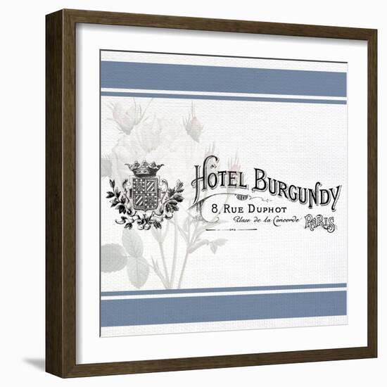 French Hotel 2-Kimberly Allen-Framed Art Print