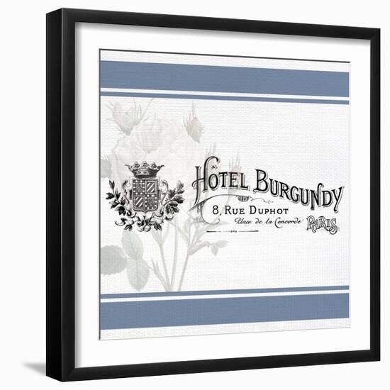 French Hotel 2-Kimberly Allen-Framed Art Print