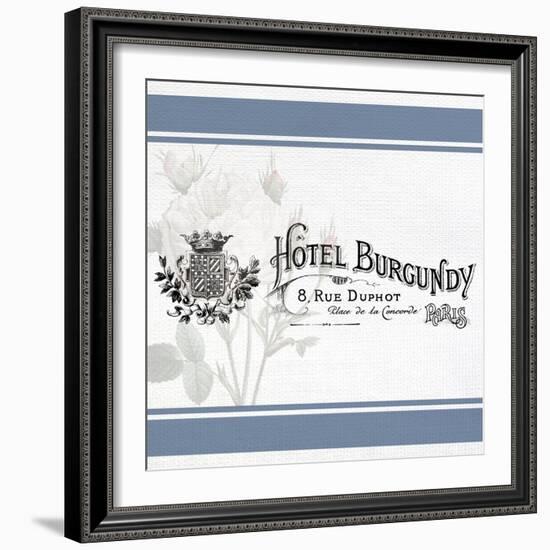 French Hotel 2-Kimberly Allen-Framed Art Print