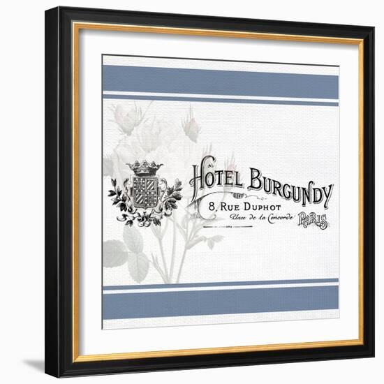 French Hotel 2-Kimberly Allen-Framed Art Print