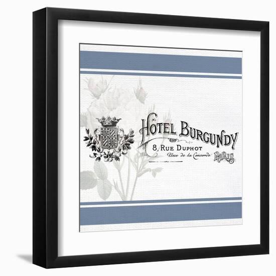 French Hotel 2-Kimberly Allen-Framed Art Print