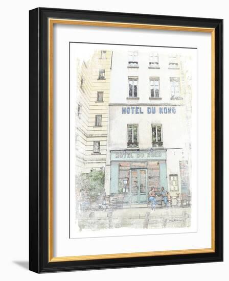 French Illustration II-Amy Melious-Framed Art Print