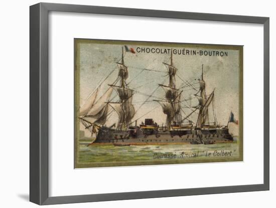 French Ironclad Colbert-null-Framed Giclee Print