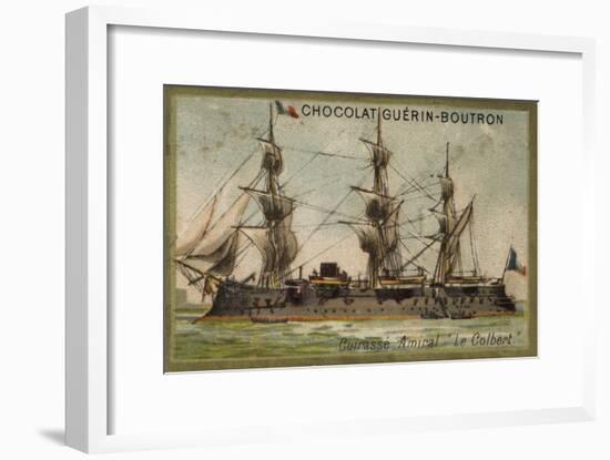 French Ironclad Colbert-null-Framed Giclee Print