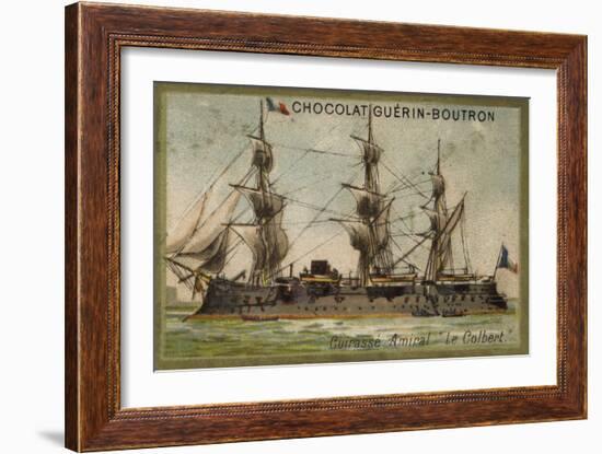 French Ironclad Colbert-null-Framed Giclee Print