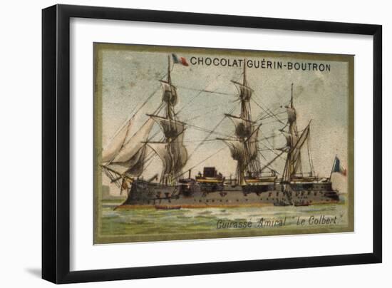 French Ironclad Colbert-null-Framed Giclee Print