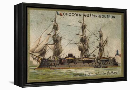 French Ironclad Colbert-null-Framed Premier Image Canvas