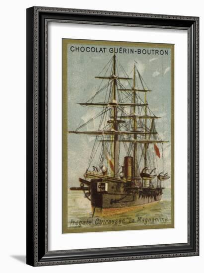French Ironclad Frigate Magnanime-null-Framed Giclee Print