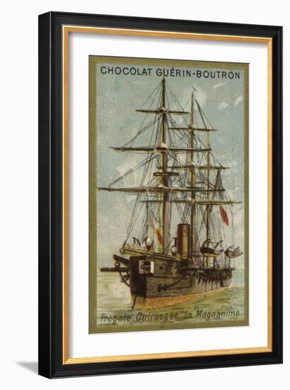 French Ironclad Frigate Magnanime-null-Framed Giclee Print