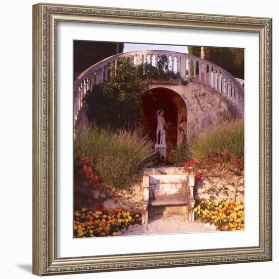 French Jardin No. 40-Alan Blaustein-Framed Photographic Print