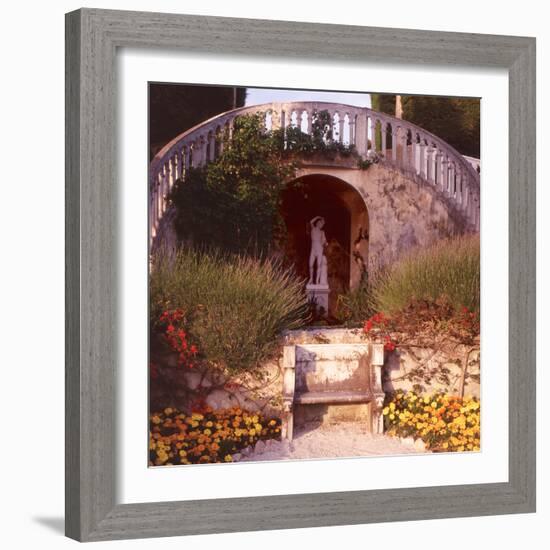 French Jardin No. 40-Alan Blaustein-Framed Photographic Print