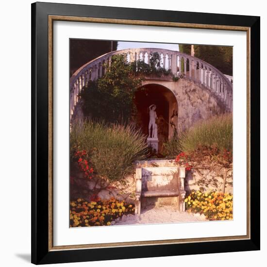 French Jardin No. 40-Alan Blaustein-Framed Photographic Print