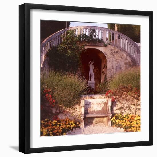 French Jardin No. 40-Alan Blaustein-Framed Photographic Print