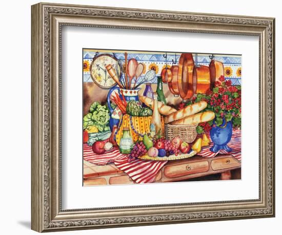 French Kitchen-Kathleen Parr McKenna-Framed Premium Giclee Print