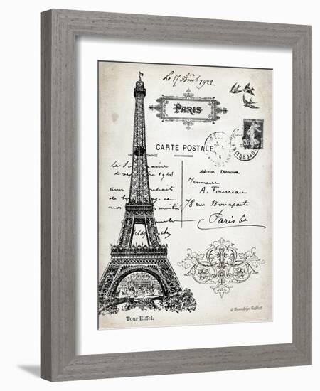 French Landmark I-Gwendolyn Babbitt-Framed Art Print