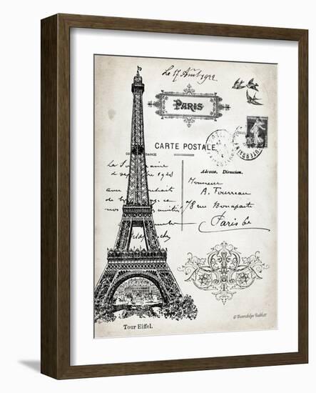 French Landmark I-Gwendolyn Babbitt-Framed Art Print