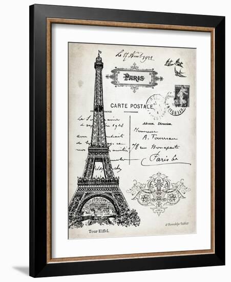 French Landmark I-Gwendolyn Babbitt-Framed Art Print