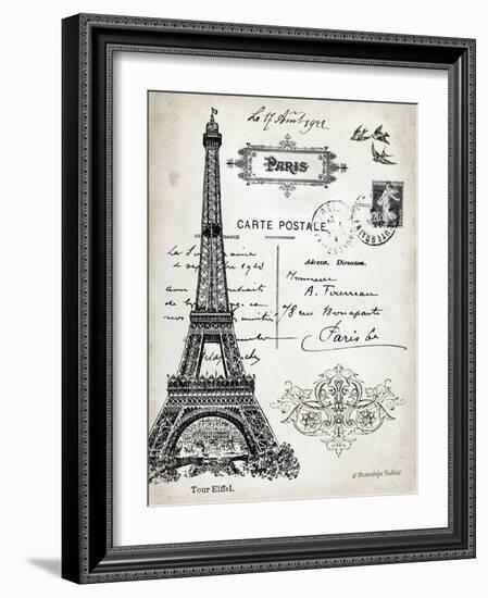 French Landmark I-Gwendolyn Babbitt-Framed Art Print