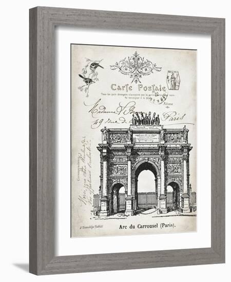 French Landmark II-Gwendolyn Babbitt-Framed Art Print