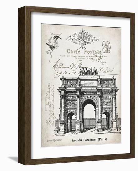 French Landmark II-Gwendolyn Babbitt-Framed Art Print