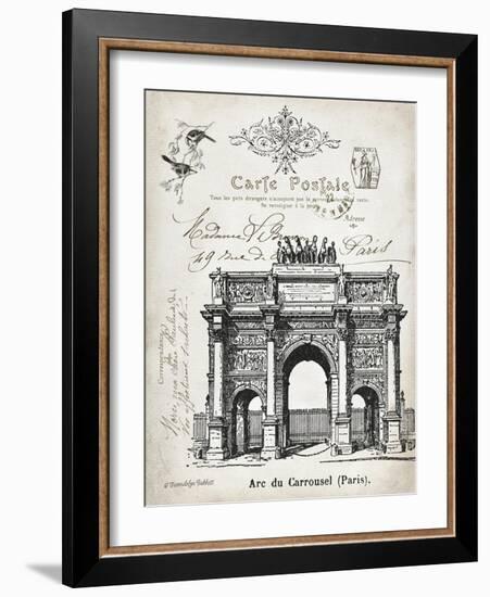 French Landmark II-Gwendolyn Babbitt-Framed Art Print