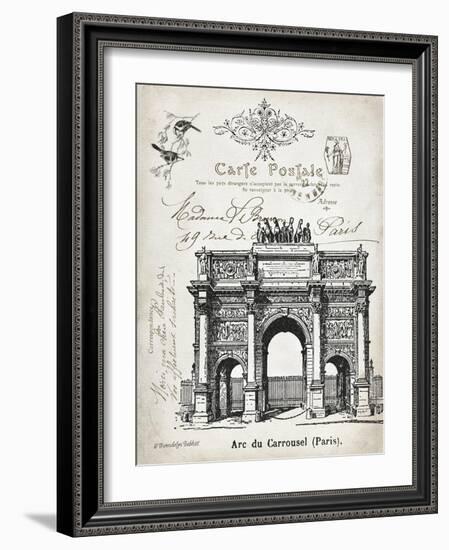 French Landmark II-Gwendolyn Babbitt-Framed Art Print