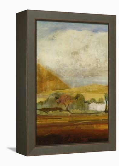 French Landscape II-Jill Martin-Framed Stretched Canvas