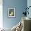 French Lemon on Navy I-A. Risso-Framed Art Print displayed on a wall