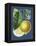 French Lemon on Navy I-A. Risso-Framed Stretched Canvas