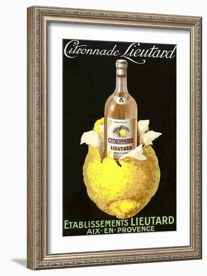 French Lemonade-null-Framed Art Print