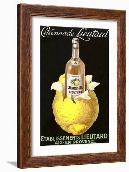 French Lemonade-null-Framed Art Print