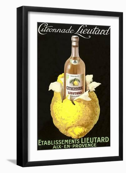 French Lemonade-null-Framed Art Print