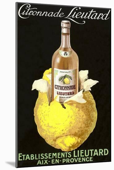 French Lemonade-null-Mounted Art Print