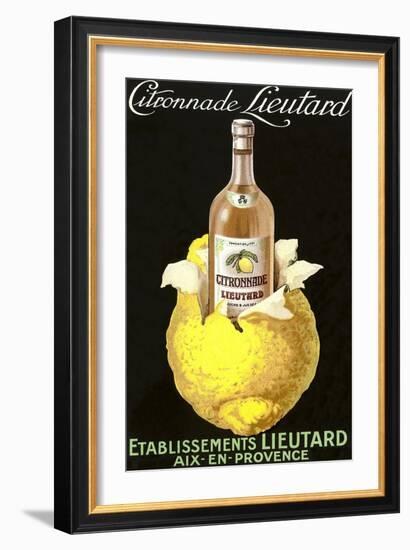 French Lemonade-null-Framed Art Print