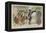 French Liard of the Reign of Louis XIV, 1687-null-Framed Premier Image Canvas