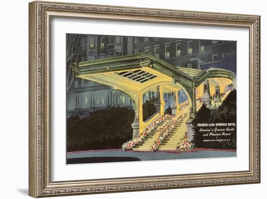 French Lick Springs Hotel, Indiana-null-Framed Art Print