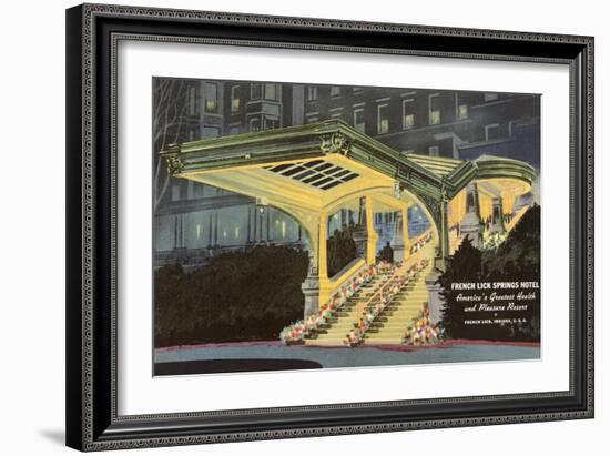 French Lick Springs Hotel, Indiana-null-Framed Art Print