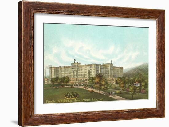 French Lick Springs Hotel, Indiana-null-Framed Art Print