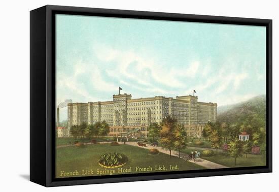 French Lick Springs Hotel, Indiana-null-Framed Stretched Canvas